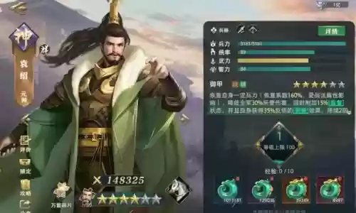 卧龙吟2袁绍如何搭配阵容，卧龙吟袁绍技能插图1