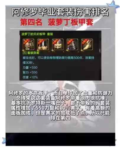 90修罗毕业装备,100级修罗最强套装插图 90修罗毕业装备,100级修罗最强套装插图