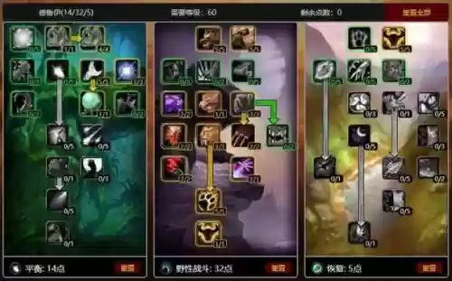 60版本德鲁伊武器技能加点,怀旧服德鲁伊武器技能插图 60版本德鲁伊武器技能加点,怀旧服德鲁伊武器技能插图