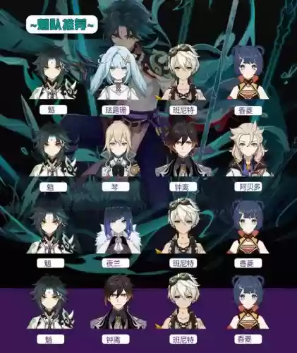 原神魈阵容搭配，原神魈适合什么队伍插图1