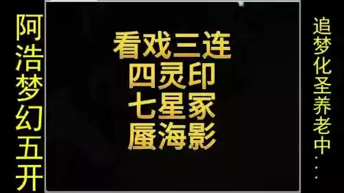 梦幻西游看戏四方城攻略,梦幻看戏四灵印攻略插图1 梦幻西游看戏四方城攻略,梦幻看戏四灵印攻略插图1