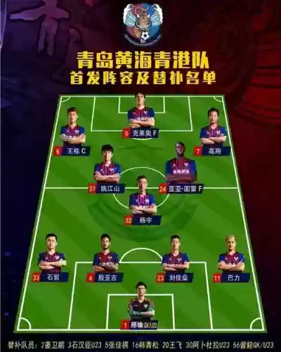 青岛黄海本赛季阵容搭配,青岛黄海2020赛程插图1 青岛黄海本赛季阵容搭配,青岛黄海2020赛程插图1