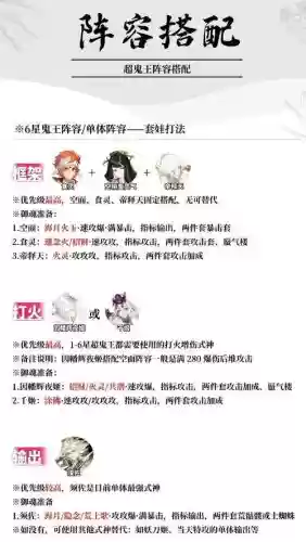 阴阳师日常战斗阵容搭配,阴阳师日常阵容推荐插图 阴阳师日常战斗阵容搭配,阴阳师日常阵容推荐插图