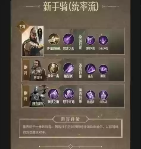 重返帝国骑兵阵容搭配图,重返帝国试玩视频插图1 重返帝国骑兵阵容搭配图,重返帝国试玩视频插图1