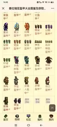 泰拉瑞亚1308装备大全,泰拉瑞亚13套装属性及获得插图1 泰拉瑞亚1308装备大全,泰拉瑞亚13套装属性及获得插图1